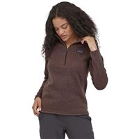 Patagonia Women's Better Sweater 1/4 Zip - Dusky Brown (DUBN)